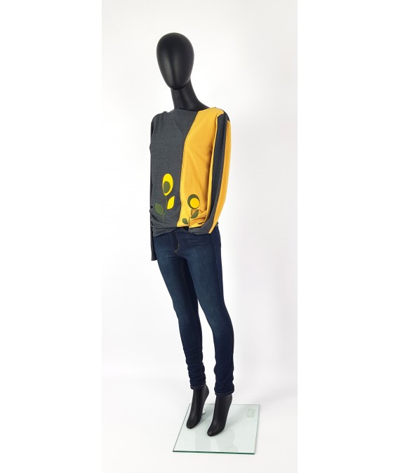 Iza Fabian Pullover in 2 Farben Retro