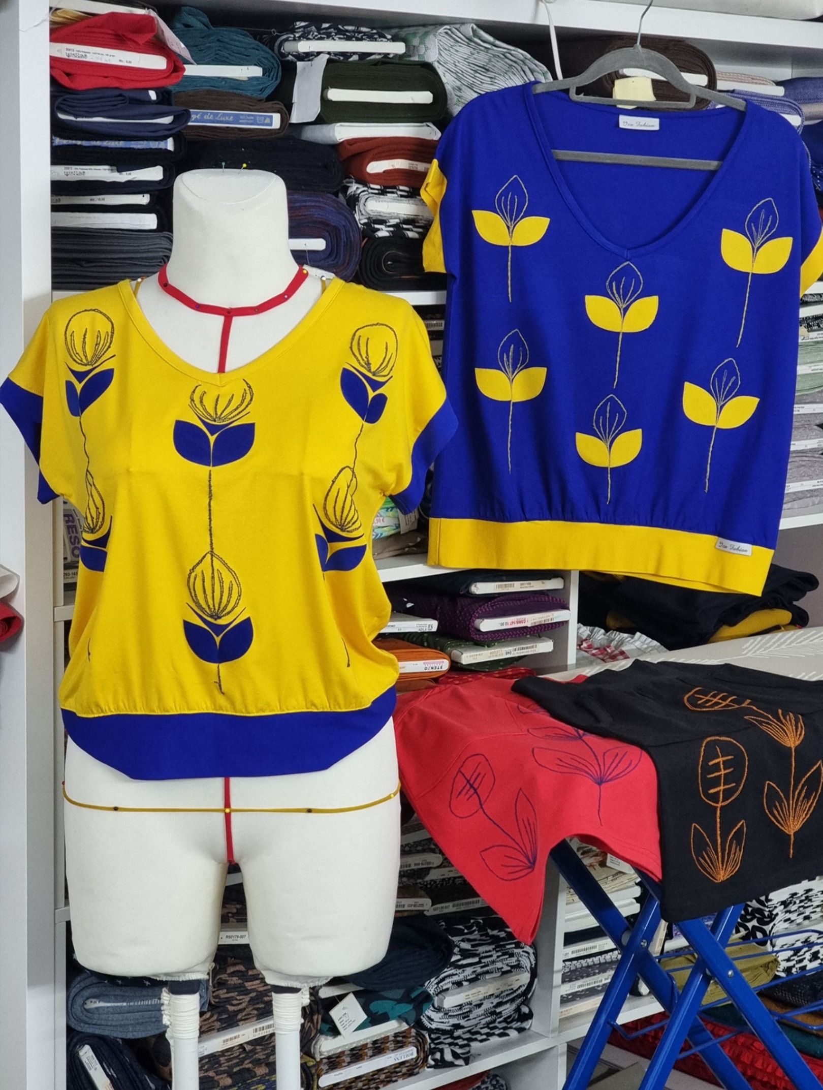 URBAN FOLKLORE – Farben, die sprechen, neue Shirts fast fertig :-)